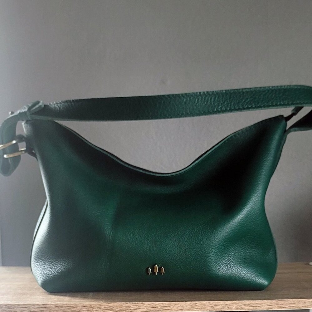 Portland Leather Almost Perfect Bacalar Large Slouchy Shoulder Bag